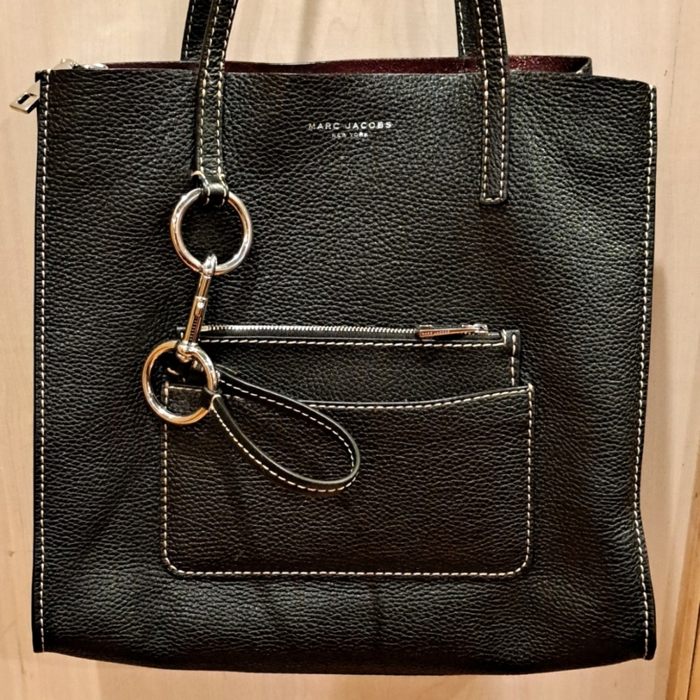 Marc Jacobs Bold Grind East West leather tote
